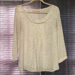 LOFT Speckled Blouse